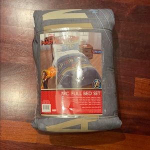 Captain Marvel 7pc bed set (Full)